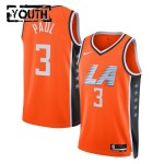 Los Angeles Clippers Trikot Chris Paul Nike 2025-26 City Edition Orange Swingman - Kinder